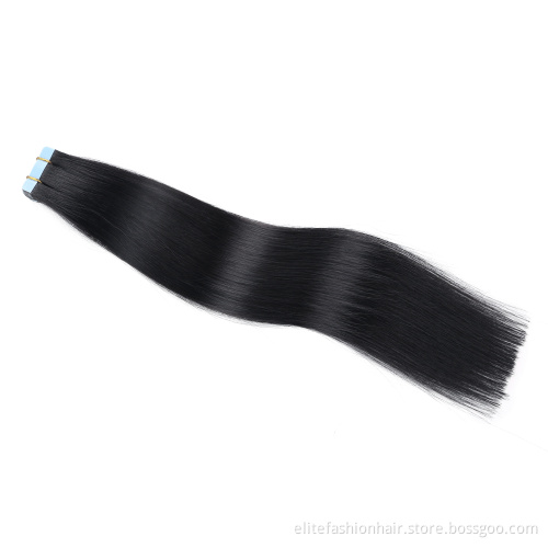 613# Blonde Tape In Hair Extensions Shiny Double Drawn Remy Human Hair Cuticle Aligned Tape Hair Extensions